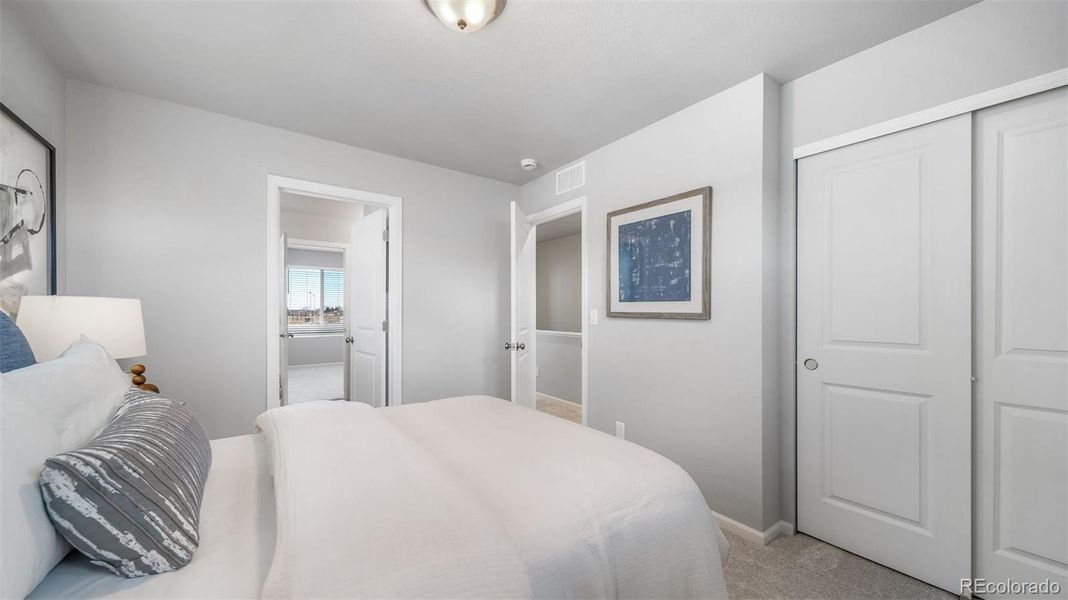 Furnished interior view inside a new home in , Aurora (Image 12).