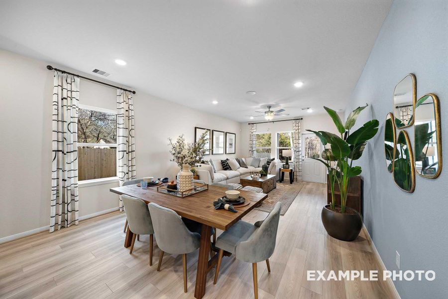 Furnished interior view inside a new home in Emberly, Beasley (Image 42).