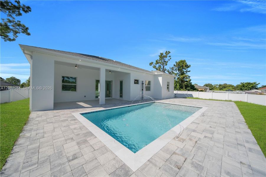 Exterior details and patio area of a home in , Lehigh Acres (Image 33).
