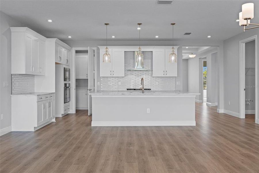 Furnished interior view inside a new home in Woodland Preserve, Parrish (Image 7). Furnished interior view inside a new home in Woodland Preserve, Parrish (Image 7).