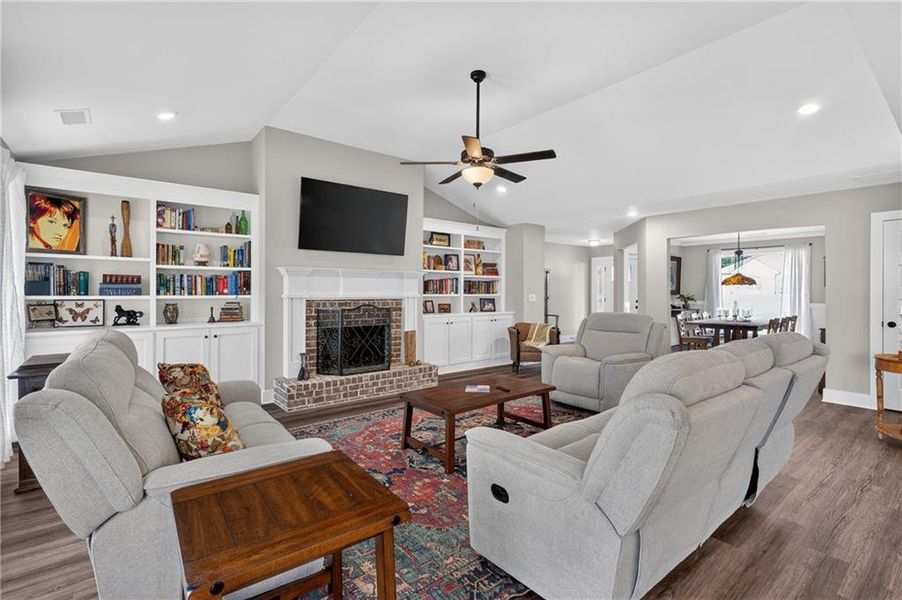 Furnished interior view inside a new home in , Winder (Image 8).