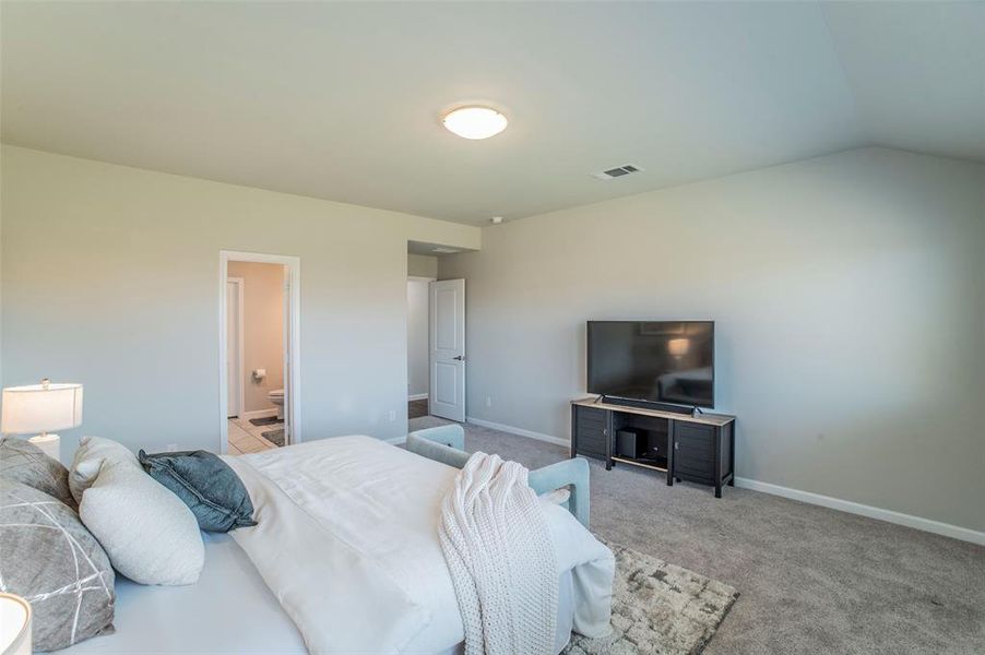 Furnished interior view inside a new home in , Aubrey (Image 5).