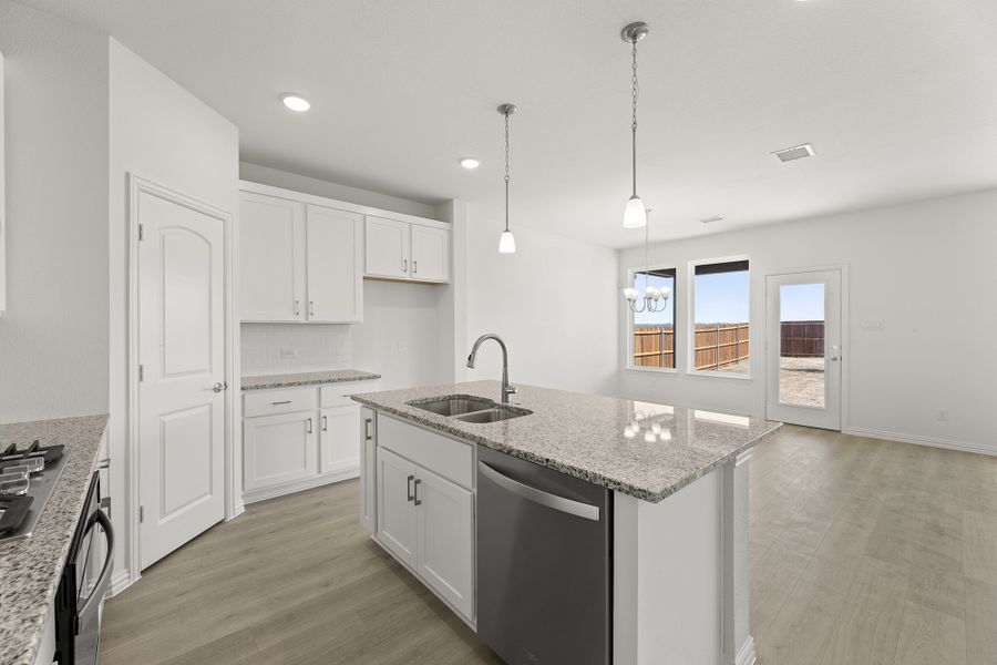 Representative furnished interior of a home built from the Kingston by UnionMain Homes in Elevon, Lavon (Image 12).