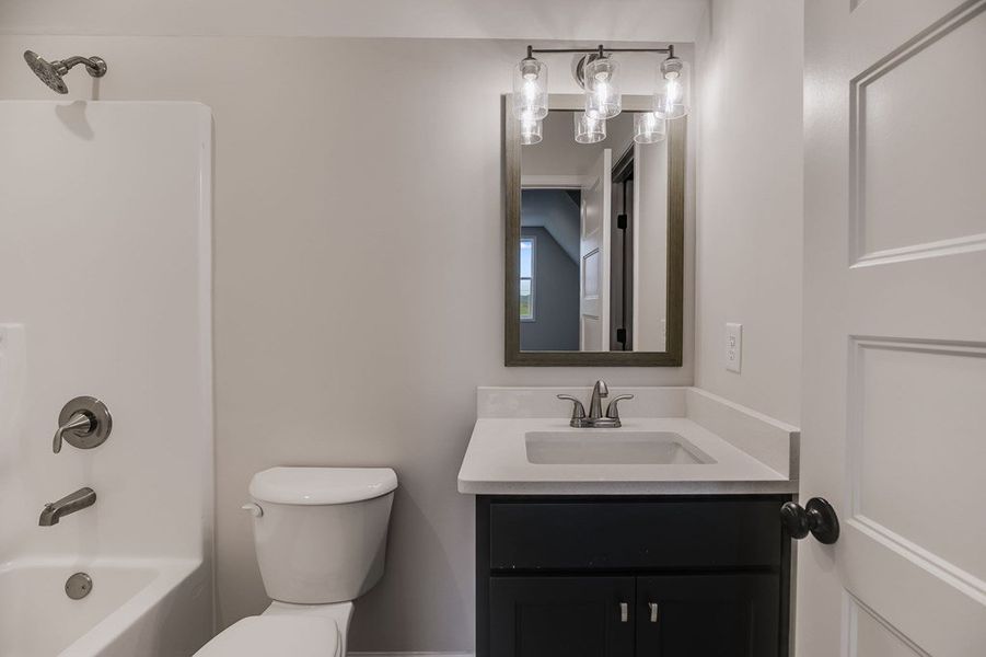 Furnished interior view inside a new home in Parmer Farms, Roopville (Image 14).