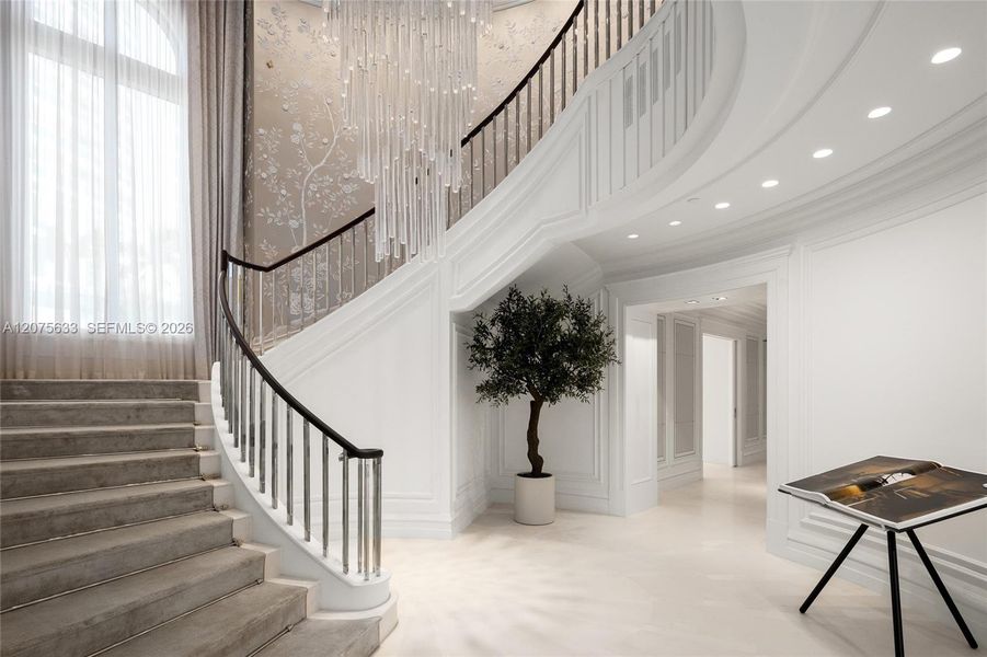 Furnished interior view inside a new home in , Sunny Isles Beach (Image 6).