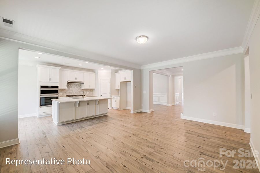 Spacious, unfurnished interior of a new home in Heritage - 55+ Community, Indian Trail (Image 21).