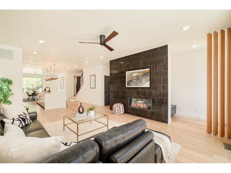 Furnished interior view inside a new home in , Denver (Image 6).