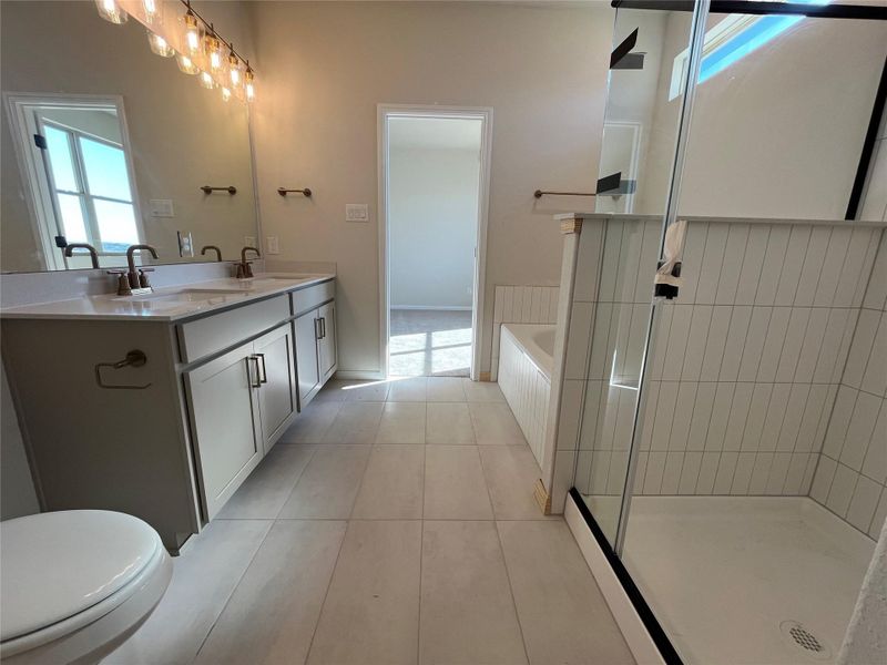 Furnished interior view inside a new home in The Cottages at Lariat, Liberty Hill (Image 15).