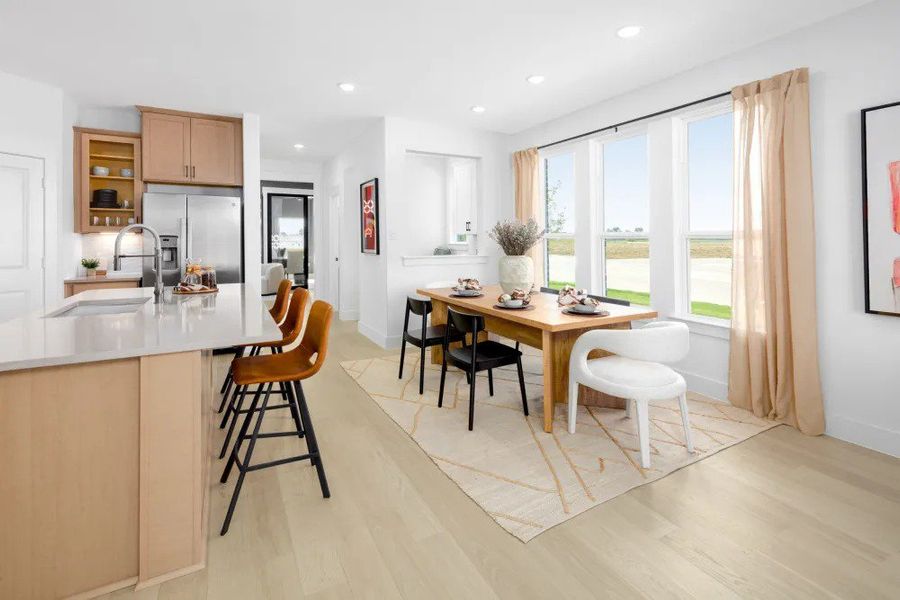 Representative furnished interior of a home built from the Austin Old World by Cadence Homes in Karis, Crowley (Image 7). Representative furnished interior of a home built from the Austin Old World by Cadence Homes in Karis, Crowley (Image 7).