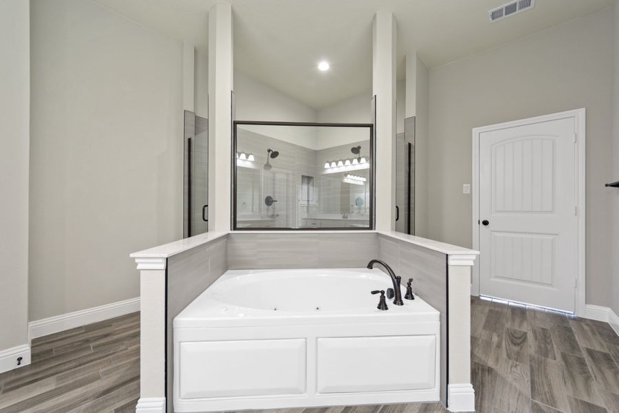 Representative furnished interior of a home built from the 2591 by Robbie Hale Homes in High Meadows Estates, Nevada (Image 9).