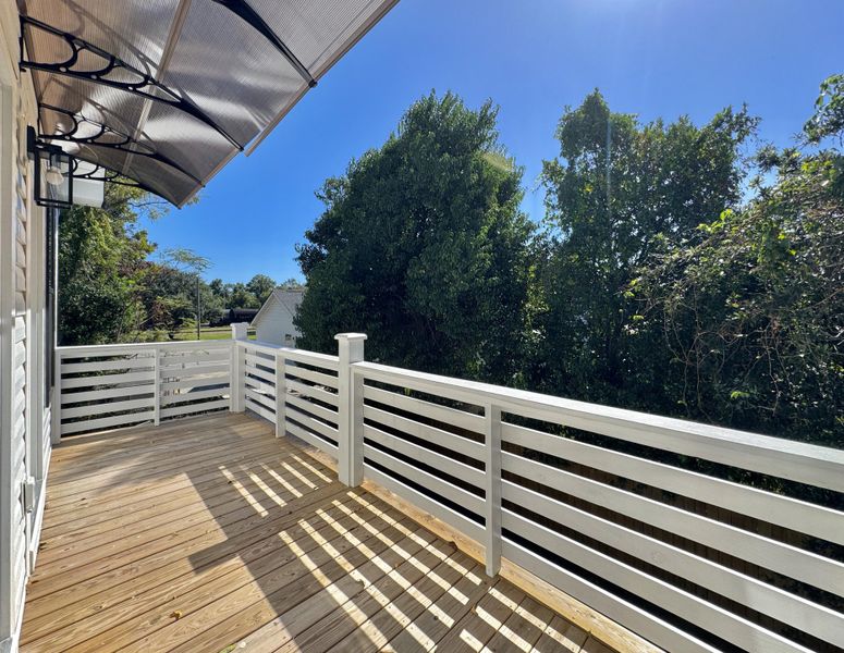 Exterior details and patio area of a home in , North Charleston (Image 23).