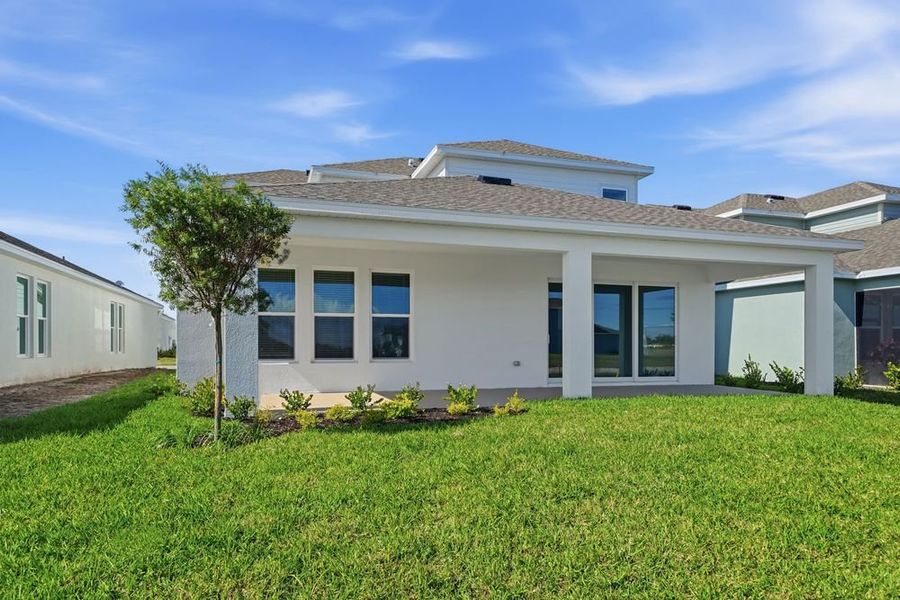 Exterior details and patio area of a home in Veranda Oaks, Port St. Lucie (Image 25). Exterior details and patio area of a home in Veranda Oaks, Port St. Lucie (Image 25).