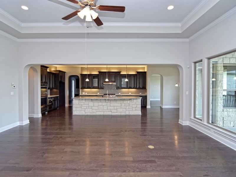 Image 232 representing the Avalon by Giddens Homes in Scofield Farms Estates, Georgetown, TX.