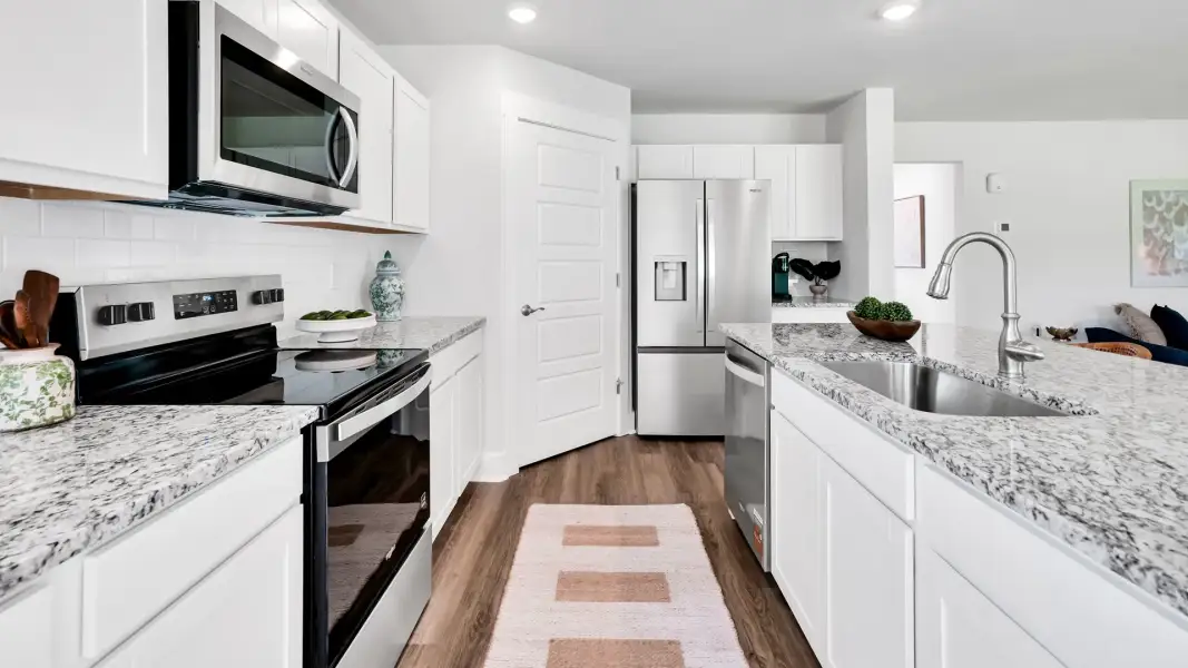 Furnished interior view inside a new home in Merchant Point, Jacksonville (Image 11).