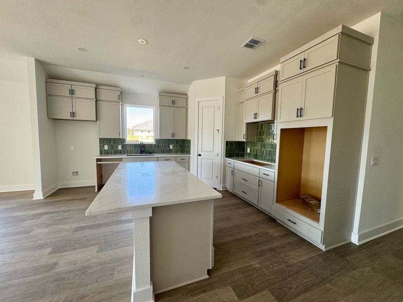 Furnished interior view inside a new home in Persimmon, Buda (Image 2). Furnished interior view inside a new home in Persimmon, Buda (Image 2).