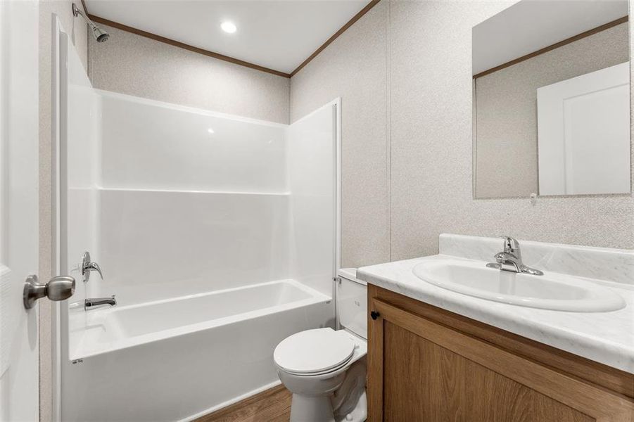 Furnished interior view inside a new home in , Williston (Image 7).
