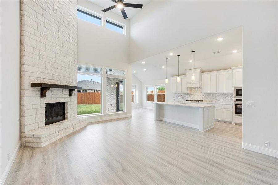 Furnished interior view inside a new home in Star Ranch, Godley (Image 6).