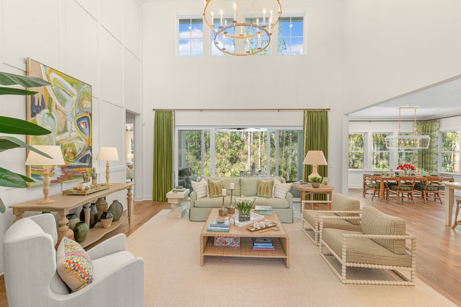 Representative furnished interior of a home built from the Seaside by Riverside Homes in Hidden Creek at SilverLeaf, St. Augustine (Image 15). Representative furnished interior of a home built from the Seaside by Riverside Homes in Hidden Creek at SilverLeaf, St. Augustine (Image 15).