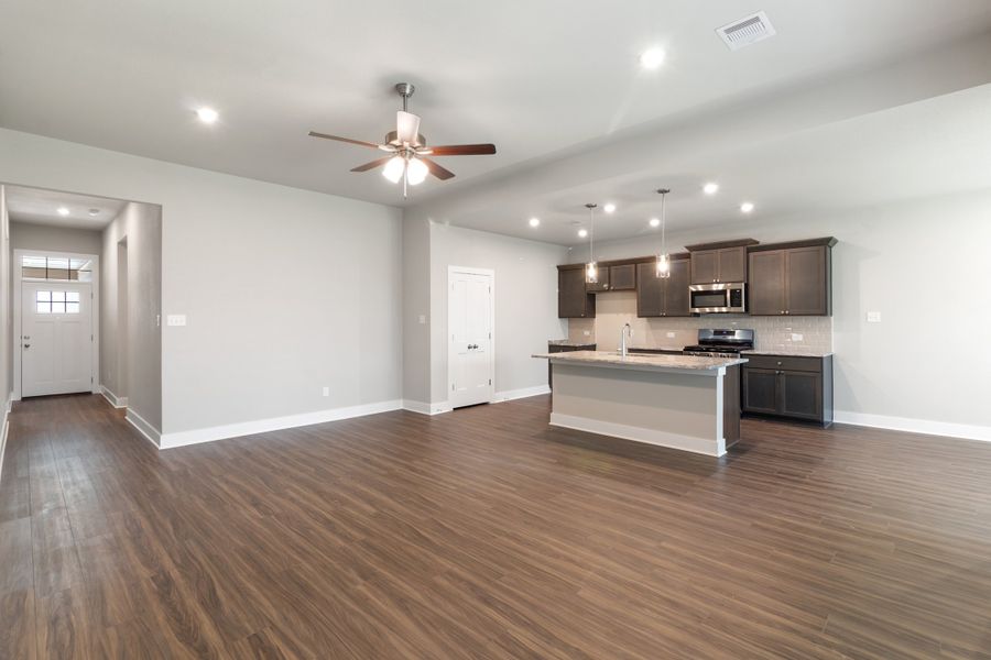 Spacious, unfurnished interior of a new home in Southern Pointe, College Station (Image 10).