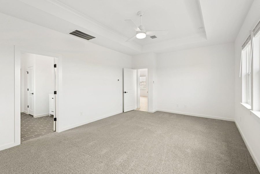 Secluded primary suite Secluded primary suite