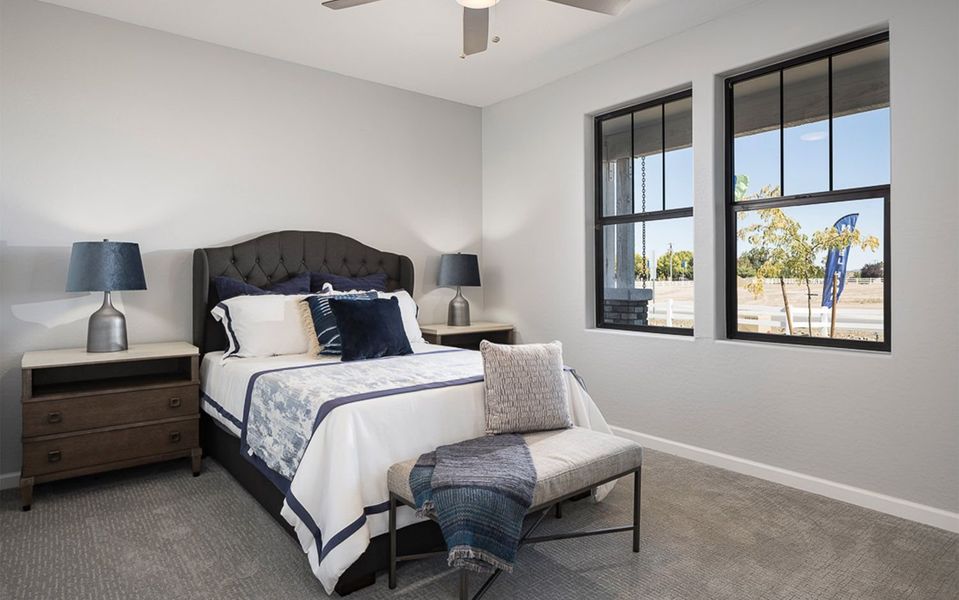 Representative furnished interior of a home built from the The Woodland by CastleRock Communities in Heritage Pointe, Chino Valley (Image 4).