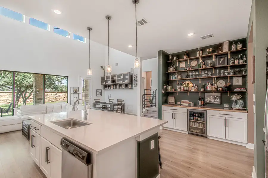 Furnished interior view inside a new home in Parmer Ranch, Georgetown (Image 6).
