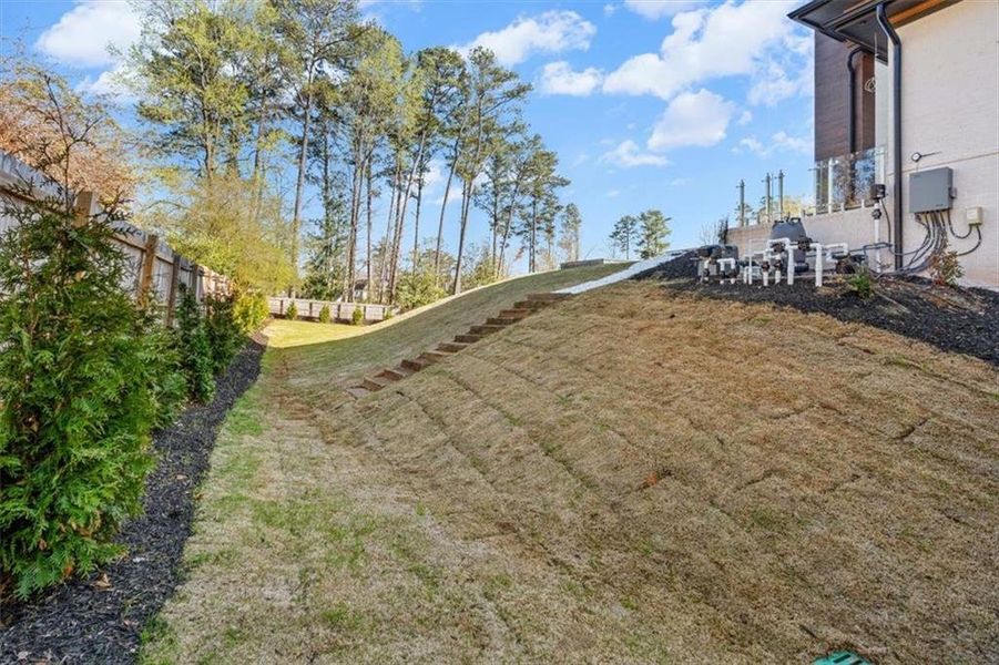 Exterior details and patio area of a home in , Marietta (Image 3).