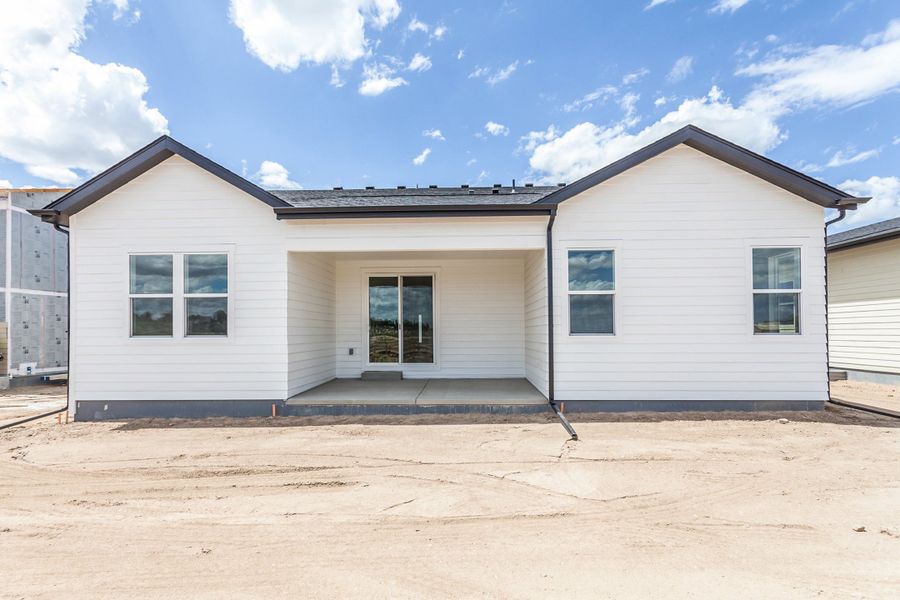 Representative exterior details of a home built from the Morrison by Hartford Homes in Prairie Song, Windsor (Image 3).