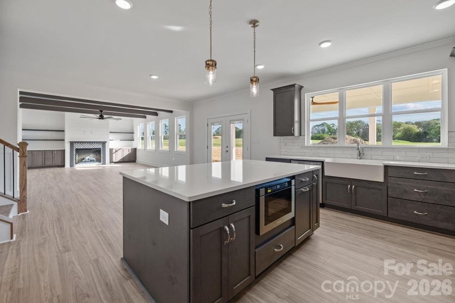 Furnished interior view inside a new home in , Monroe (Image 6).