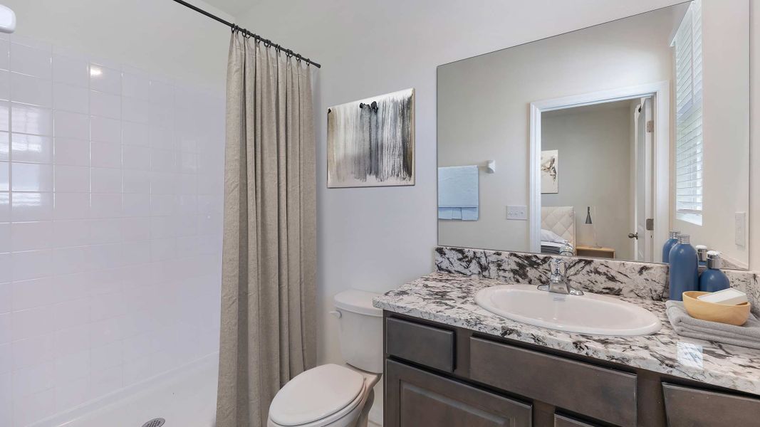 Furnished interior view inside a new home in Farm at Varrea, Plant City (Image 11).