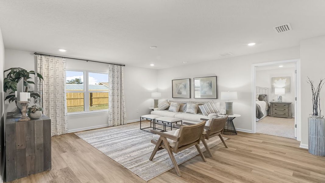 Furnished interior view inside a new home in Park Place, Panama City (Image 18).