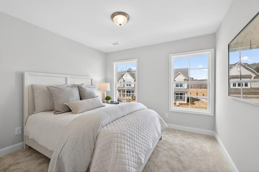 Furnished interior view inside a new home in , Suwanee (Image 15).