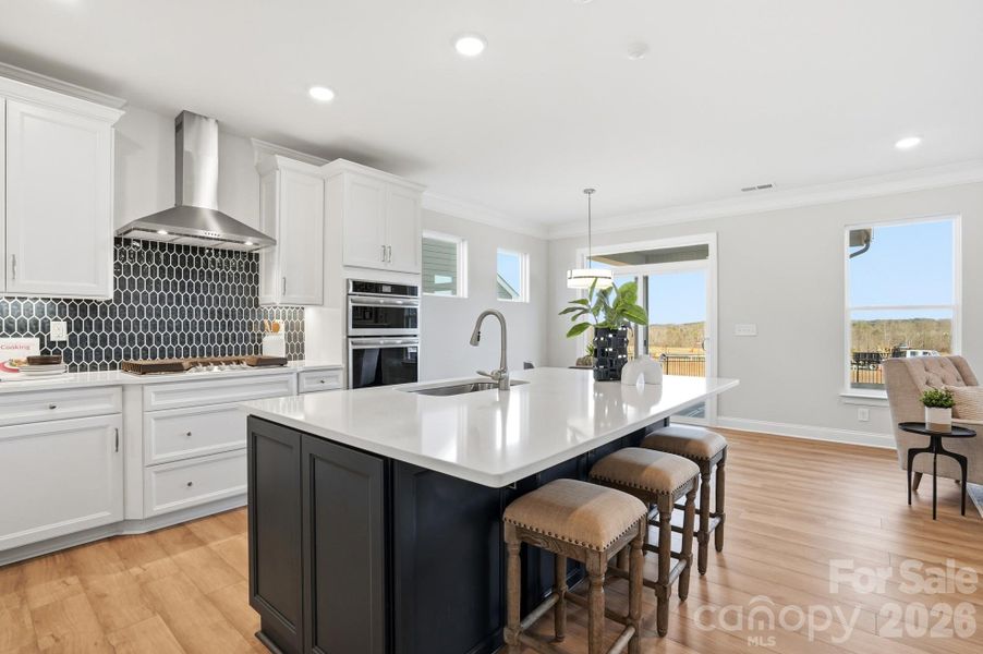 Furnished interior view inside a new home in The Meadows at Laurelbrook, Sherrills Ford (Image 12).