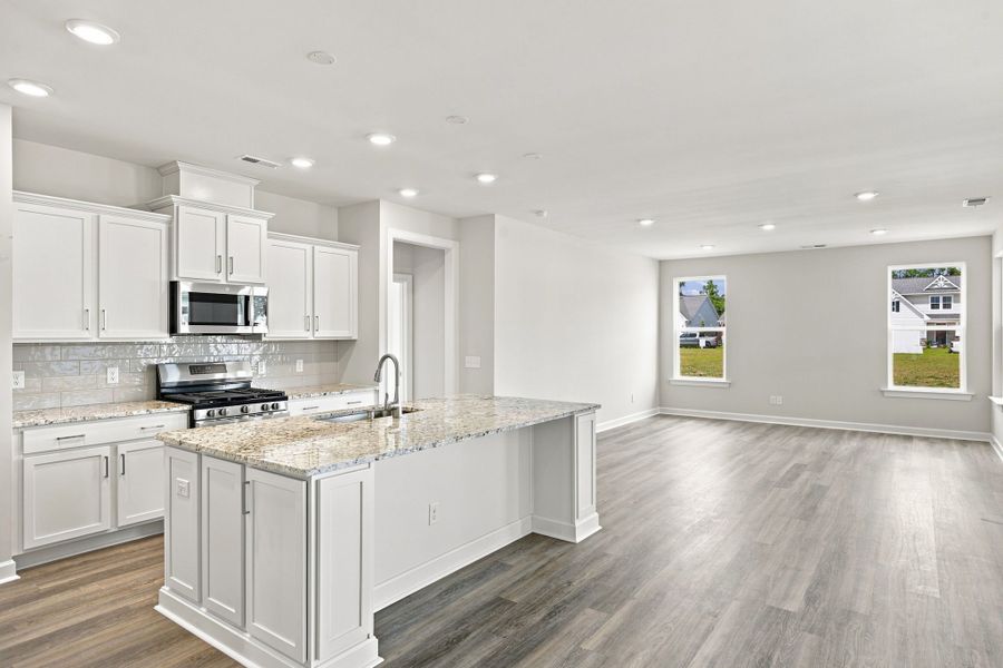 Furnished interior view inside a new home in Terrapin, Leland (Image 9).
