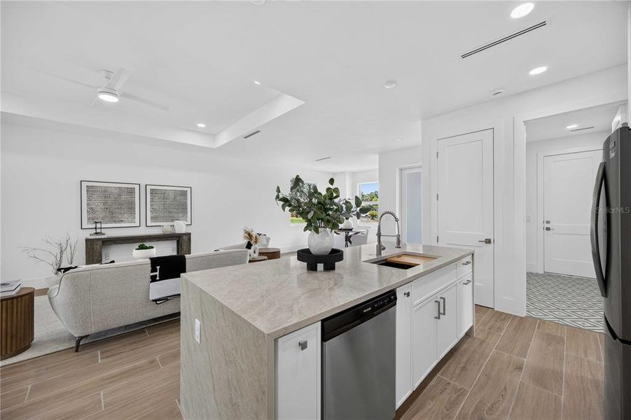 Furnished interior view inside a new home in , Port Charlotte (Image 36).