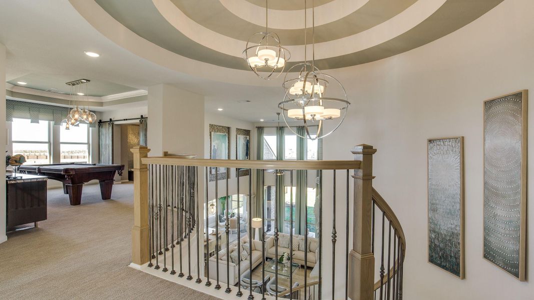 Furnished interior view inside a new home in Jordan Ranch, Katy (Image 47).