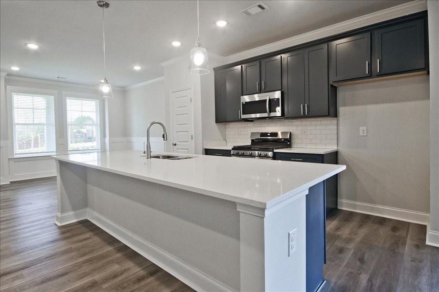 Furnished interior view inside a new home in Cooper's Walk, Loganville (Image 7).