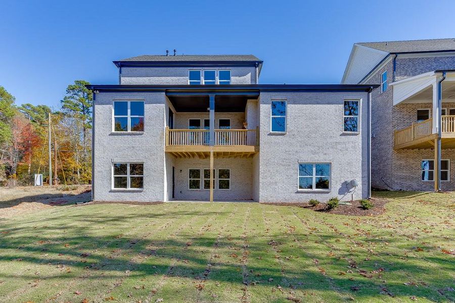 Exterior details and patio area of a home in , Buford (Image 3).