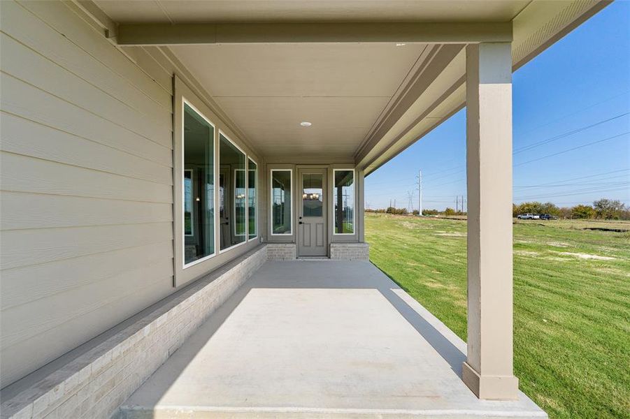 Exterior details and patio area of a home in Parker Heights, Valley View (Image 23). Exterior details and patio area of a home in Parker Heights, Valley View (Image 23).