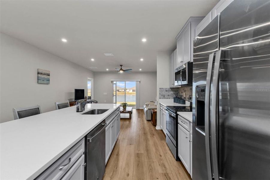 Furnished interior view inside a new home in , Port Charlotte (Image 30). Furnished interior view inside a new home in , Port Charlotte (Image 30).