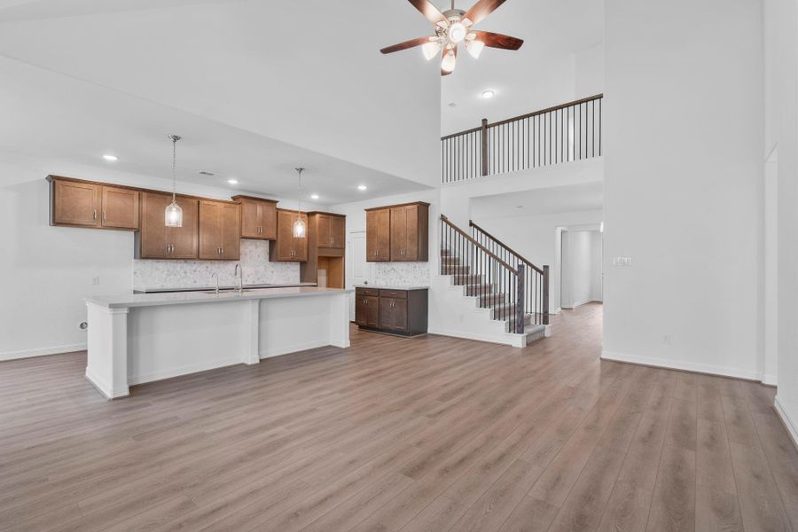 Furnished interior view inside a new home in Austin Point, Richmond (Image 11).