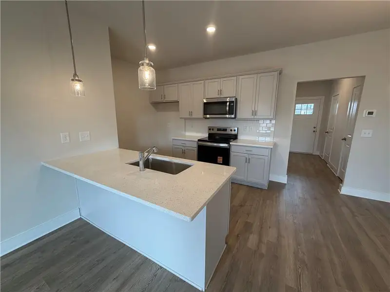 Furnished interior view inside a new home in , Cartersville (Image 3).
