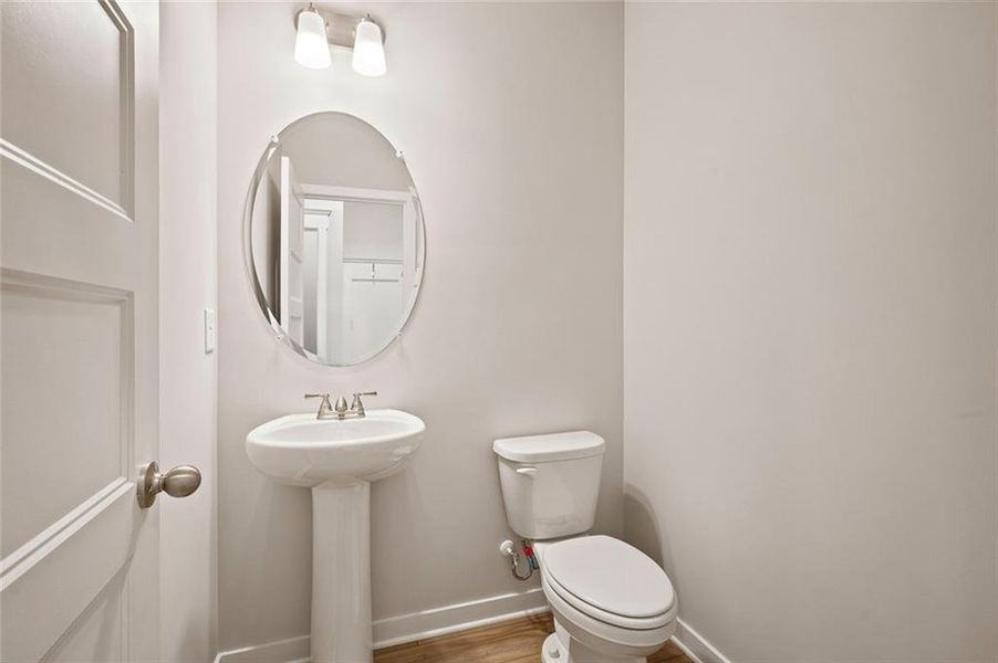 Furnished interior view inside a new home in Pinecrest Ridge, Dacula (Image 12).