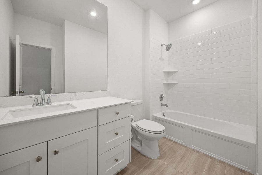 Furnished interior view inside a new home in Sunterra, Katy (Image 8). Furnished interior view inside a new home in Sunterra, Katy (Image 8).