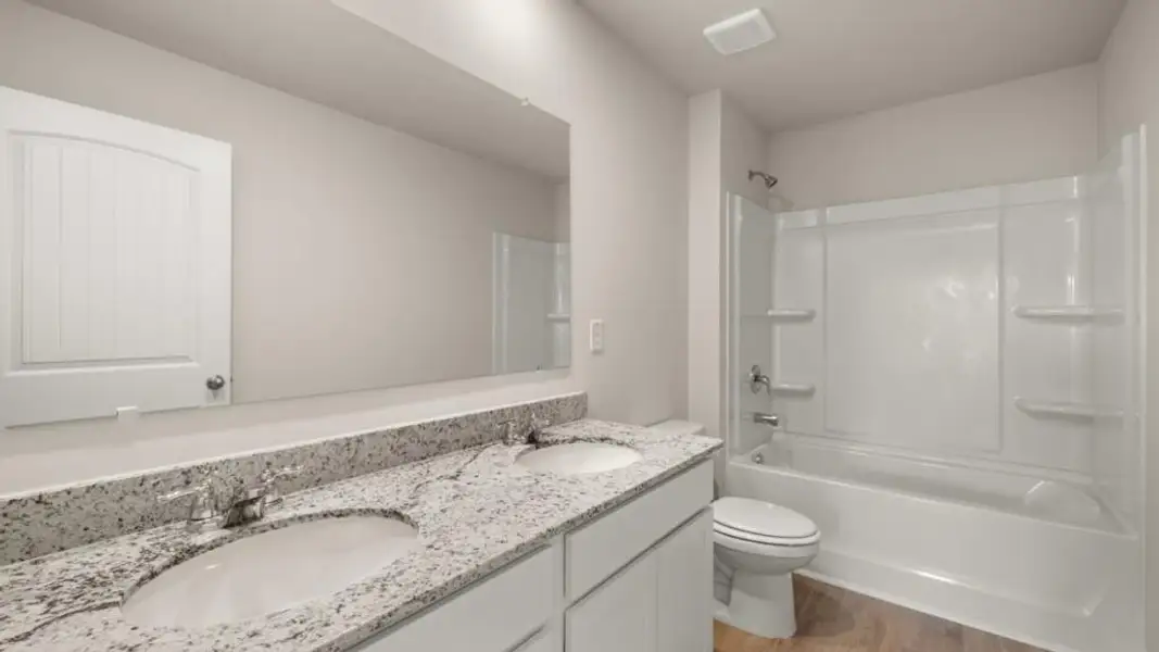 Furnished interior view inside a new home in Northberry, Rome (Image 10).