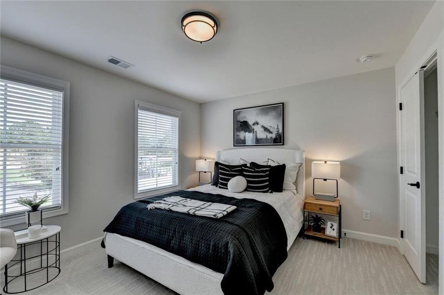 Furnished interior view inside a new home in , Kennesaw (Image 14).