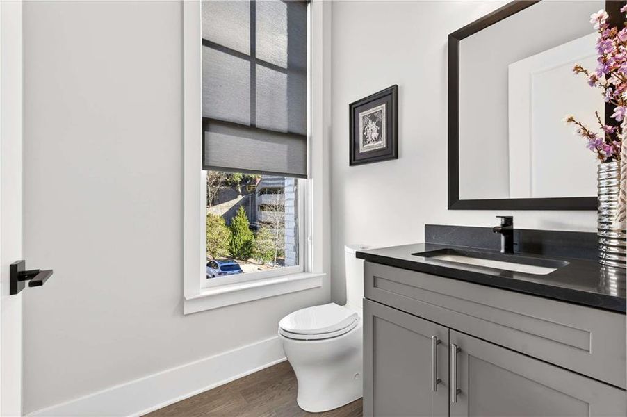 Furnished interior view inside a new home in , Atlanta (Image 54).