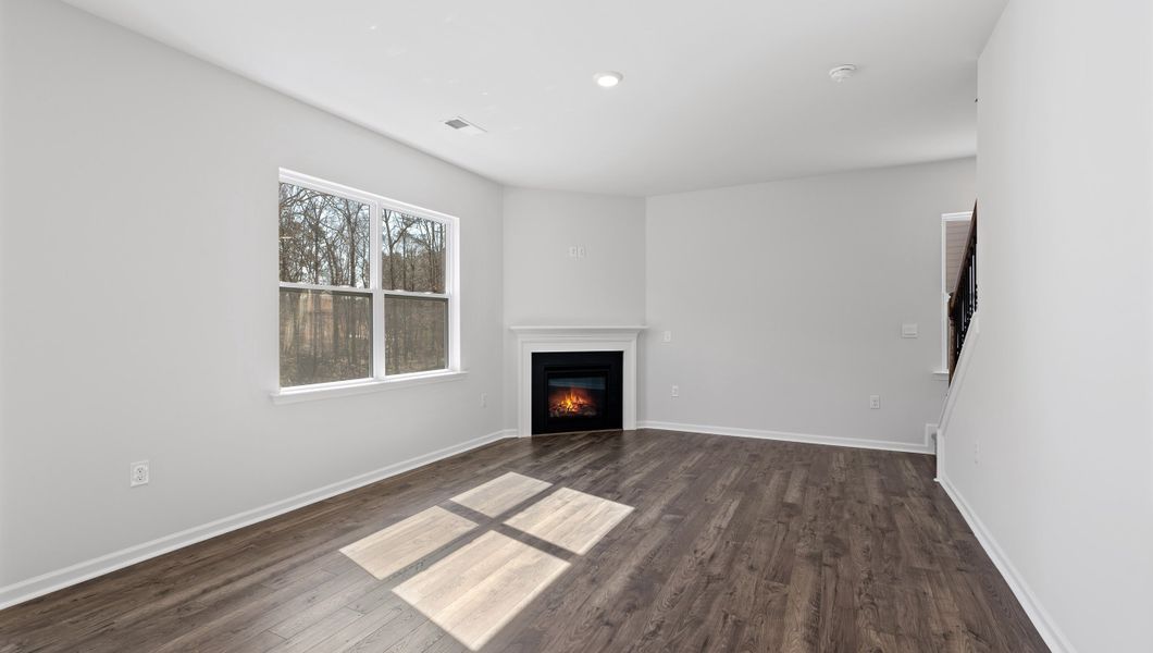 Spacious, unfurnished interior of a new home in Spring Ridge, Anderson (Image 20).