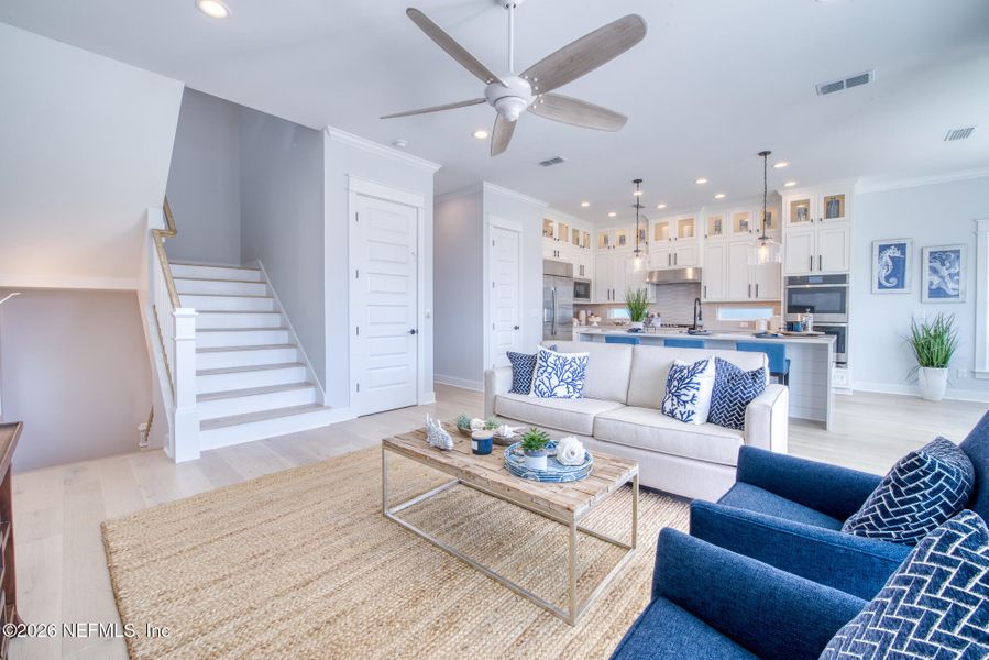 Furnished interior view inside a new home in , Jacksonville Beach (Image 15).