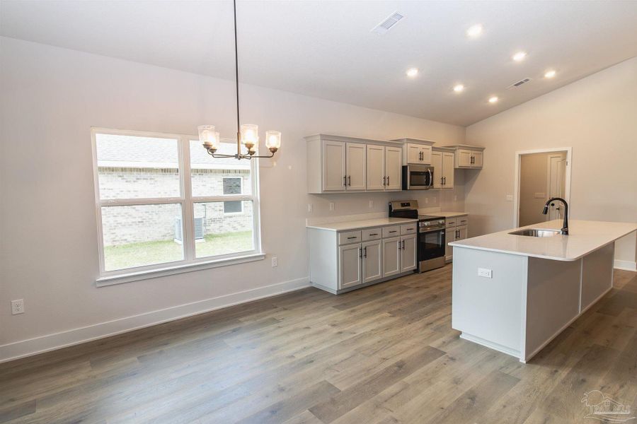 Furnished interior view inside a new home in Parkland Place, Pace (Image 5). Furnished interior view inside a new home in Parkland Place, Pace (Image 5).